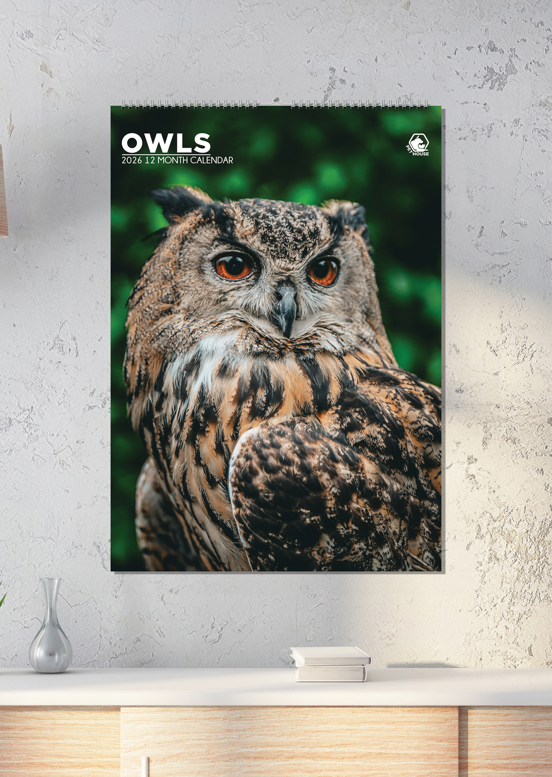 Owls Calendar 2026 - $19.99