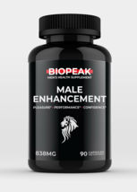 Biopeak Male Enhancement bio peak male supplement 90Caps New last longer... - $76.99