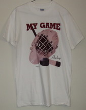 Mens NWOT Gildan White Ice Hockey Short Sleeve T Shirt Size S - $5.95
