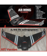 RC Airplane KIT FPV Stealth Aircraft High Speed DIY Racing Plane Flight ... - $99.99