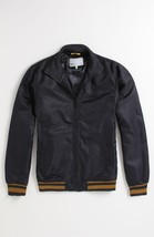 Men&#39;s Guys Wesc Willie Varsity Letterman Jacket Black/Yellow New $105 - £57.43 GBP