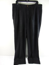 Tommy Bahama Black Silk Relaxed Fit Pants Size 36 - £31.60 GBP