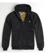 MEN&#39;S GUYS ENJOI PANDA PAUL&#39;S BUNION ZIP-UP HEAVY HOODIE JACKET BLACK NE... - $1,427.77 MXN