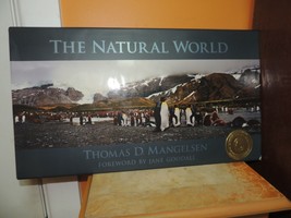 The Natural World Autographed Thomas Mangelsen 2007 1st Ed HC DJ Coffee Table - £101.02 GBP