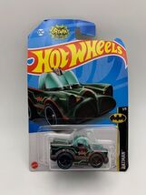 HOT WHEELS BATMAN CLASSIC TV SERIES BATMOBILE 1/5 3/250 Green Die Cast 1:64 - $3.90