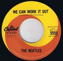 The Beatles We Can Work It Our 45 rpm Day Tripper Canadian Pressing - $9.89