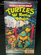 (Vhs) Teenage Mutant Ninja Turtles   Hot Rodding Teenagers - $10.00