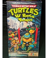 (VHS) TEENAGE MUTANT NINJA TURTLES - HOT RODDING TEENAGERS - $33.95 CAD