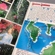 Vintage Versunkene Gärten St.Petersburg Florida Reise Prospekt - £21.00 GBP