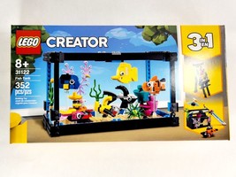New! LEGO 31122 Creator 3 in 1 Fish Tank Building Toy Easel Treasure Chest - £71.95 GBP