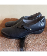 Dansko $140 Franny Women&#39;s Loafer Shoes Size 8.5 - 9 US 39 EU Black Slip-on - £28.43 GBP