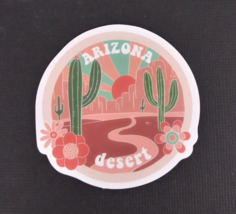 Arizona Desert Pink Desert Sticker 2&quot; x 2.18&quot; (X) - $1.64