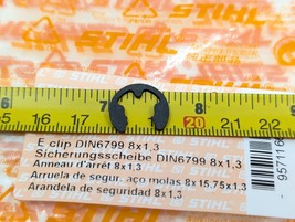 MS440 044 Chainsaw Sprocket E Clip DIN6799 8x1.3 Keeper Real OEM STIHL Genuine - $10.85