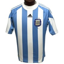 Adidas Argentina 2009 2010 2011 National Team Soccer Jersey Adult Size Medium - $33.25