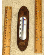 vintage wood case thermometer not working antique handmade wooden measur... - £19.35 GBP