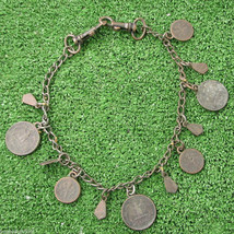 Vintage Dog Collar Necklace Pendant Copper / Brass Alloy - £20.31 GBP