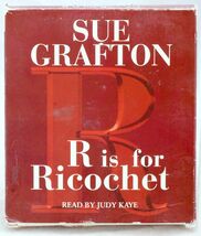 R is for Ricochet by Sue Grafton – Audiobook CD Abridged Edition - $9.77