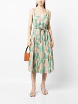 Ulla Johnson valentina tie dye cotton sleeveless midi dress in Calcite/Multi - - £188.37 GBP