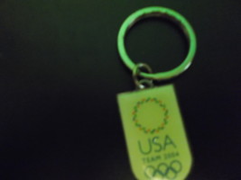 2004 Olympic Key Ring/Fob Athens Greece with Wreath or Ring Logo - £4.72 GBP