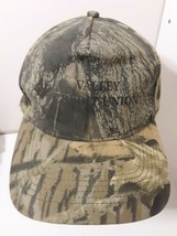 Valley Credit Union Camo Snapback Cap Hat Camouflage - $9.89