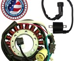 fits Yamaha Warrior 350 YFM350 Magneto Stator Ignition Coil 2002 2003 20... - $59.34