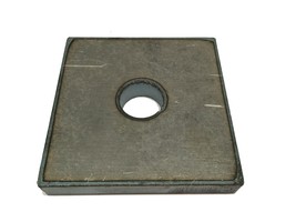 1 Pc of 1/2&quot; x 7&quot; x 7&quot; with a 42mm hole, A36 Steel Bracket - £36.93 GBP