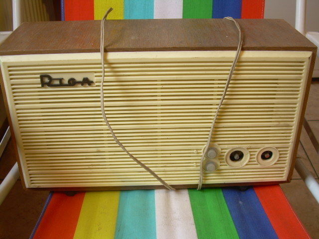 Primary image for Vintage Soviet propaganda wired RADIO “RIGA"” USSR Russian cable speaker 1962