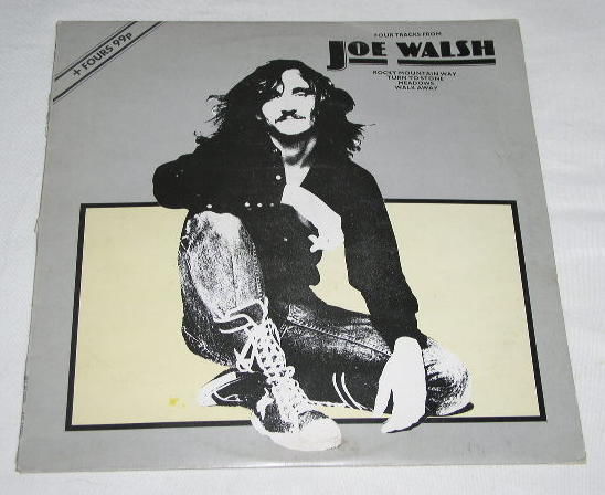 Primary image for JOE WALSH VINTAGE UK IMPORT 12 INCH  EP RECORD ALBUM