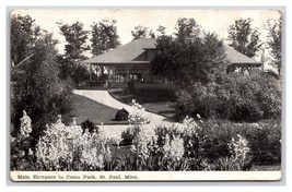 Main Entrance To Como Park St Paul Minnesota MN UNP DB Postcard N24 - £1.95 GBP