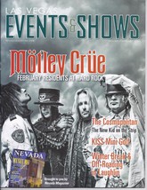 MOTLEY CRUE @  Las Vegas - Events &amp; Shows Magazine - $5.95