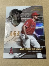 2020 Topps Gold Label Class 1 #4 Anthony Rendon Los Angeles Angels - £1.32 GBP