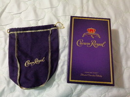 Empty Crown Royal Bag or Box Purple 1 Liter Size - £4.71 GBP+