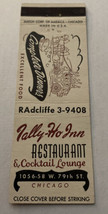 Vintage Matchbook Cover Matchcover Tally Ho Inn Restaurant Chicago IL - £2.98 GBP