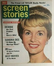 SCREEN STORIES magazine March 1961 Debbie Reynolds cover - £7.86 GBP