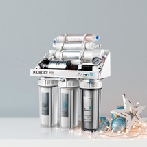 Ukoke Ro75Gp 6 Stages Reverse Osmosis Water Filtration System,, White With Pump - $167.94