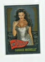 Candice MICHELLE-DIVAS 2006 Topps Chrome Heritage Wwe Card #68 - £5.31 GBP