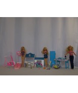 Barbie Stable Friends + All Stars Home Gym + Dorm Room Playset + Dolls - £40.37 GBP