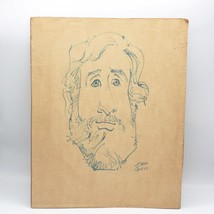 Caricatura Di Uomo 1970&#39;s Firmato - £84.17 GBP