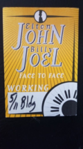 Elton John Billy Joel - Rosemont, Illinois Vintage Original Cloth Backstage Pass - £11.27 GBP