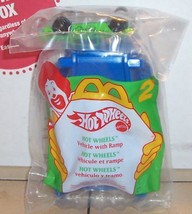 1995 Mcdonalds Happy Meal Toy Hot Wheels #2 Vehicle with Ramp MIP - £11.66 GBP