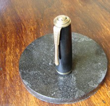 VINTAGE FOUNTAIN PEN CAP BRASS CLIP &amp; TRIM SIGNED &quot;POBEDA&quot; - VICTORY 197... - £30.18 GBP