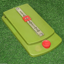 Vintage Desktop Rolodex Flip Address Book Notes Clip Green Plastic Mint NOS - £30.75 GBP