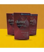 3x Durex Extra Sensitive Thin Latex Condoms Regular Fit 36 In Total EXP ... - £14.01 GBP