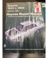 Haynes Publications 89003 Repair Manual for Subaru 1600 & 1800 Years 1980-1994 - $9.89