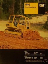 2003 Caterpillar D4G Crawler Tractor Brochure - Color - $10.00