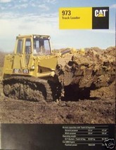 1994 Caterpillar 973 Track Loader Brochure - Color - $10.00