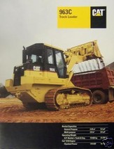 1999 Caterpillar 963C Track Loader Brochure - Color - $10.00