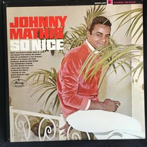 Johnny Mathis So Nice Mercury Stereo SR 61091 Play Tested Record  PET RE... - £5.59 GBP