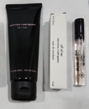 Sale! Narciso Rodriguez FOR HER 75 ml/ 2.5 oz Body Cream &amp; EDP ALL OF ME 0.13oz - £26.76 GBP