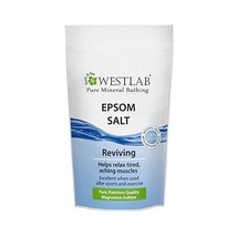Westlab Epsom Salt Resealable Stand Up Pouch 1Kg  - $154.34 MXN